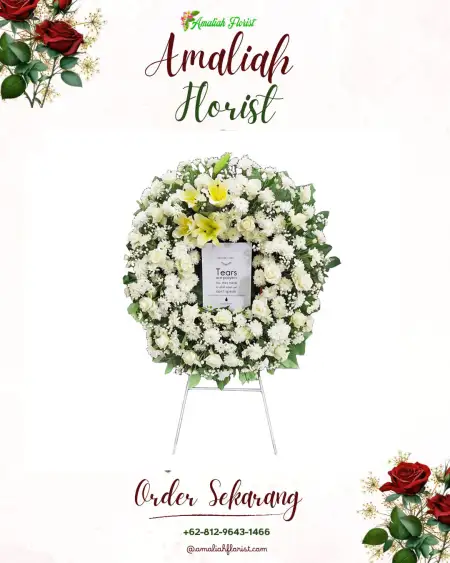 Krans Bunga Duka Kelor